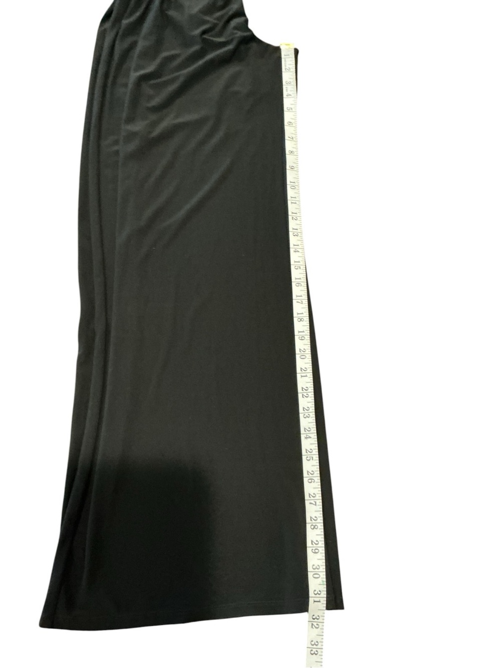 White House Black Market Black Jumpsuit Size 10 Wide Leg Dressy Stretch - Picture 9 of 9